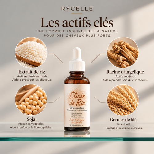 Élixir de Riz Sérum capillaire fortifiant